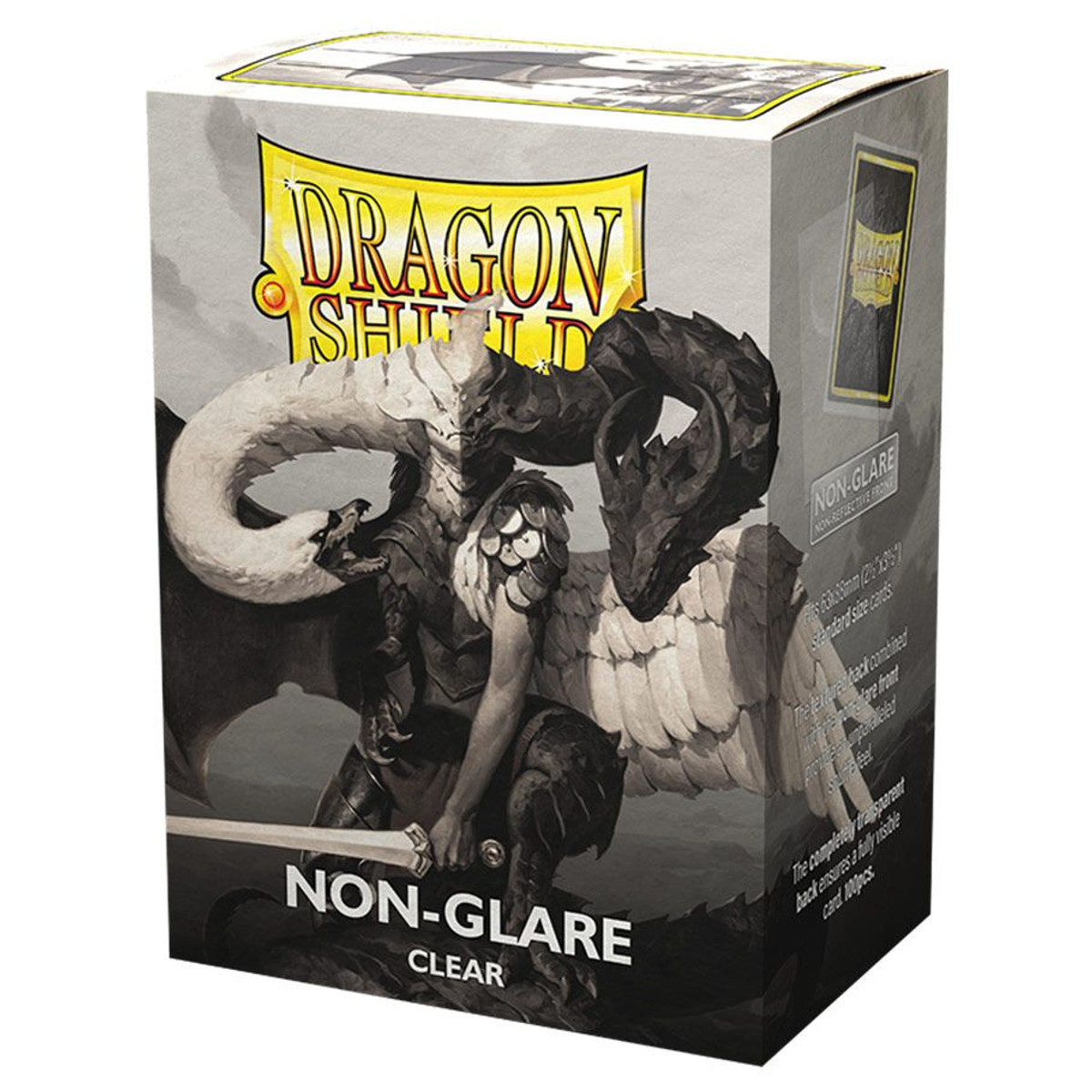 Dragon Shield: Clear Non-Glare: Matte Sleeves - Standard Size Moonveil Games