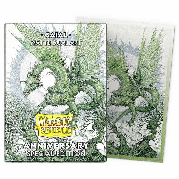 Dragon Shield: Art: Dual Matte: 25th Anniversary Gaial Moonveil Games