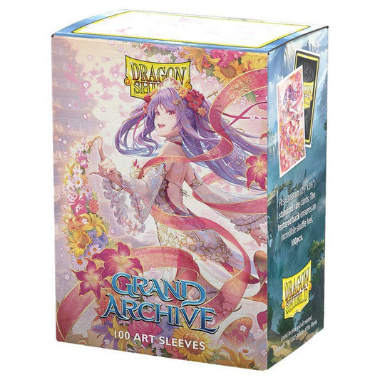 Dragon Shield: Art: Matte: Grand Archive: Diao Chan, Idyll Corsage (100) Moonveil Games