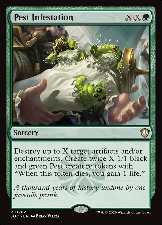 MTG Commander Deck EDH Deck Commander Blech, Loafing Pest 100 Magic Cards Custom Deck Secrets of Strixhaven