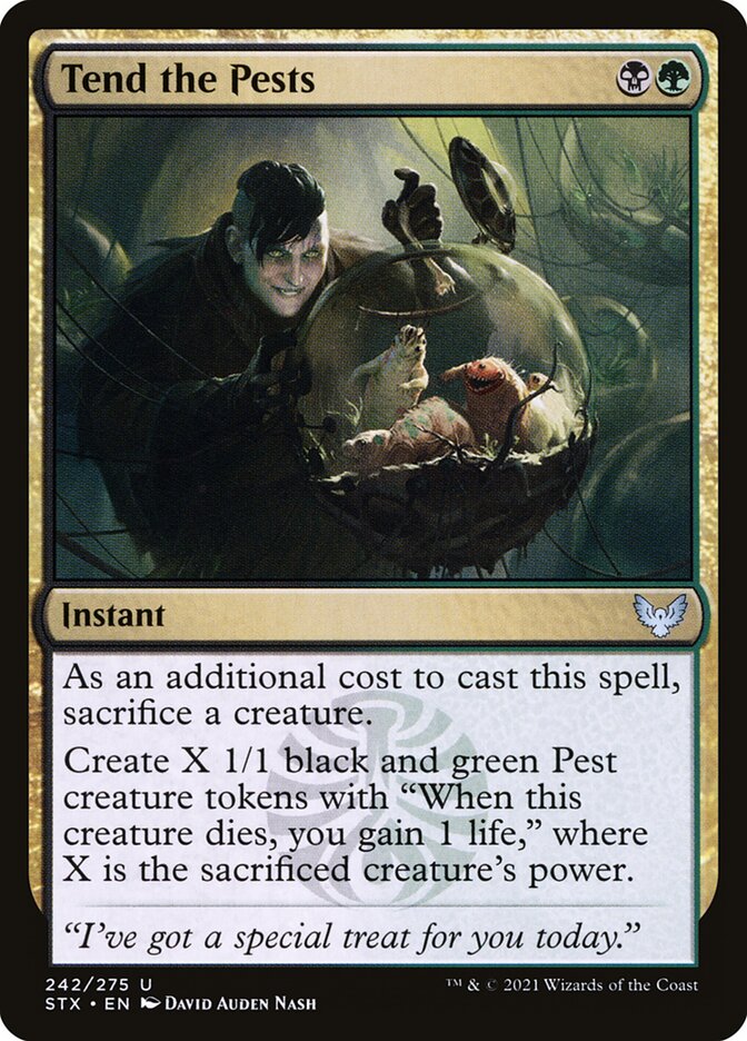 MTG Commander Deck EDH Deck Commander Blech, Loafing Pest 100 Magic Cards Custom Deck Secrets of Strixhaven