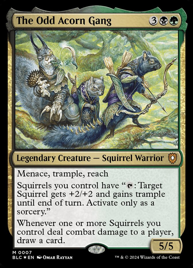 MTG Commander Deck EDH Deck Chatterfang, Squirrel General 100 Magic Cards Custom Deck Squirrels Tokens Green Black Golgari MTG Commander Deck EDH Deck Chatterfang, Squirrel General 100 Magic Cards Custom Deck Squirrels Tokens Green Black Golgari