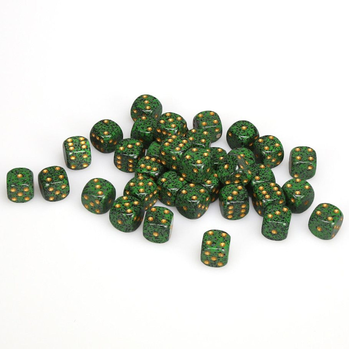 Chessex Speckled Golden Recon 12mm d6 Dice Block (36 dice) Moonveil Games