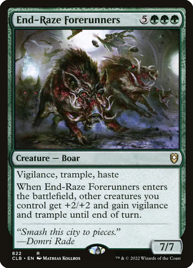 MTG Commander Deck EDH Deck Raggadragga, Goreguts Boss 100 Magic Cards Custom Deck Mana Creatures Gruul