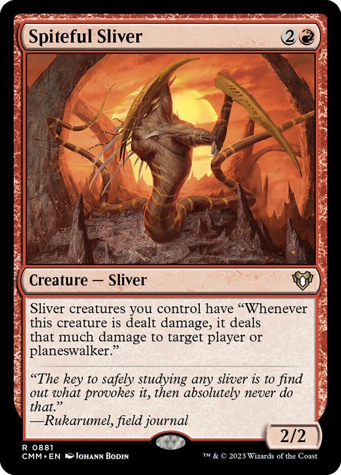 MTG Commander Deck EDH Deck Sliver Hivelord 100 Magic Cards Custom
