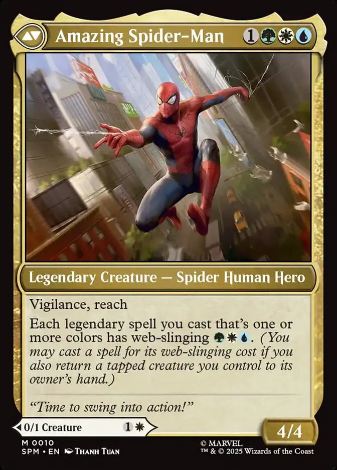 MTG Commander Deck EDH Deck Cosmic Spider-Man 100 Magic Cards Custom Deck Marvel's Spider-Man Spider deck Spiders 5 Color Moonveil Games