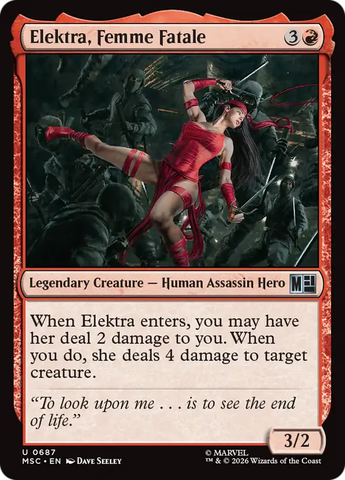 MTG Commander Deck EDH Deck Daredevil, Man Without Fear 100 Magic Cards Custom Deck Heroes
