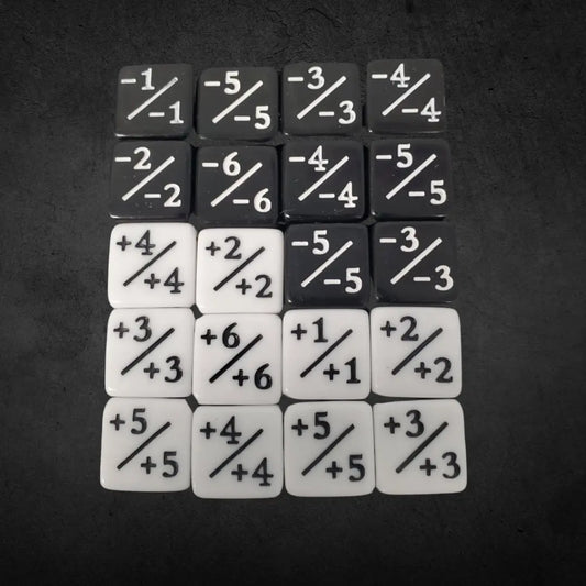 Counter and Stat Tracking Dice Set Moonveil Games