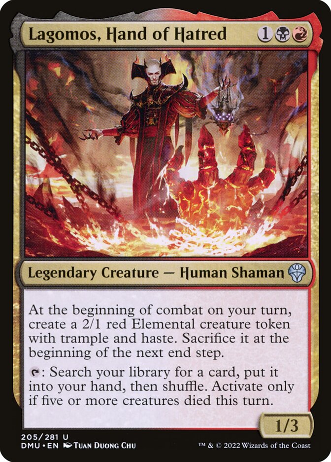 MTG Commander Deck EDH Deck Thraximundar 100 Magic Cards Custom Deck Sacrifice Grixis
