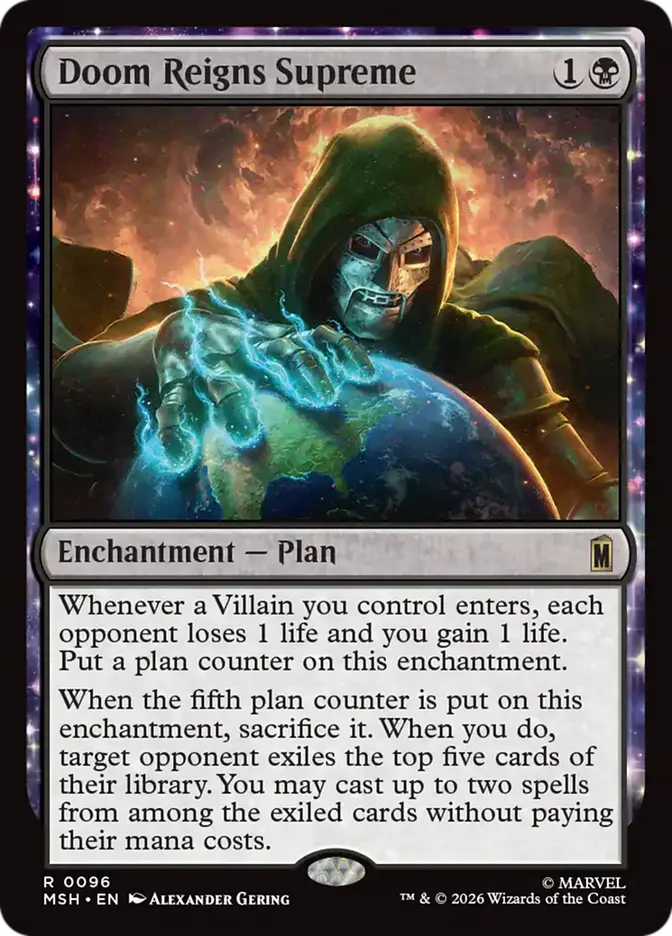 MTG Commander EDH Deck Loki, the Deceiver 100 Cards Custom Deck Villains Marvel Grixis