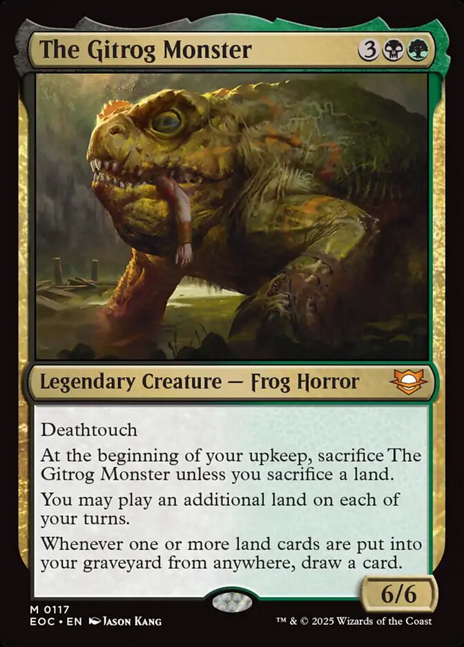 MTG Commander Deck EDH Deck Thalia and The Gitrog Monster 100 Magic Cards Custom Deck Lands Landfall Abzan Sacrifice