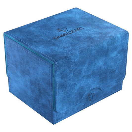 GameGenic Sidekick: 100+ XL Blue Deck Box Moonveil Games