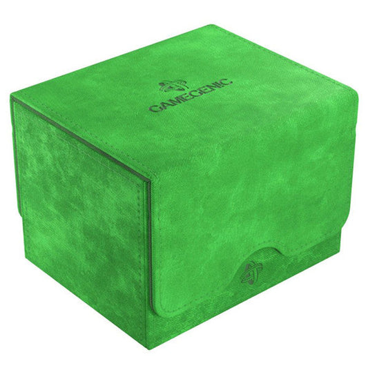 GameGenic Sidekick: 100+ XL Green Deck Box Moonveil Games