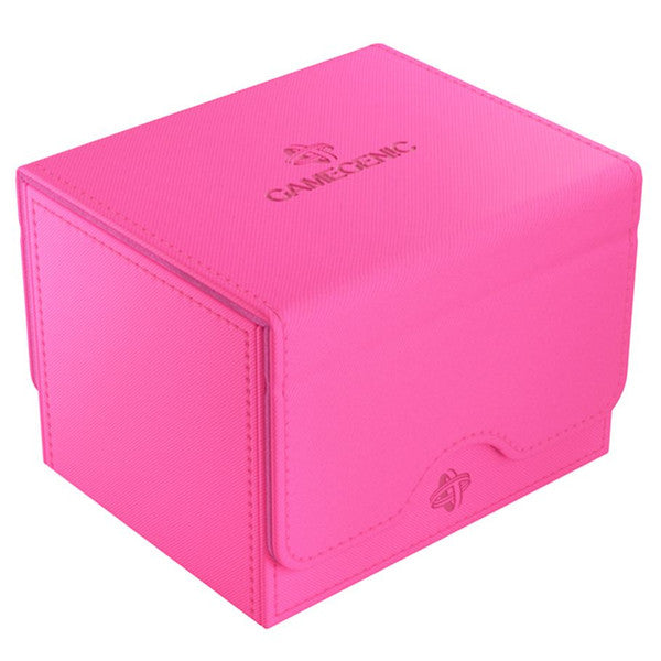 GameGenic Sidekick: 100+ XL CONVERTIBLE Pink Deck Box Moonveil Games