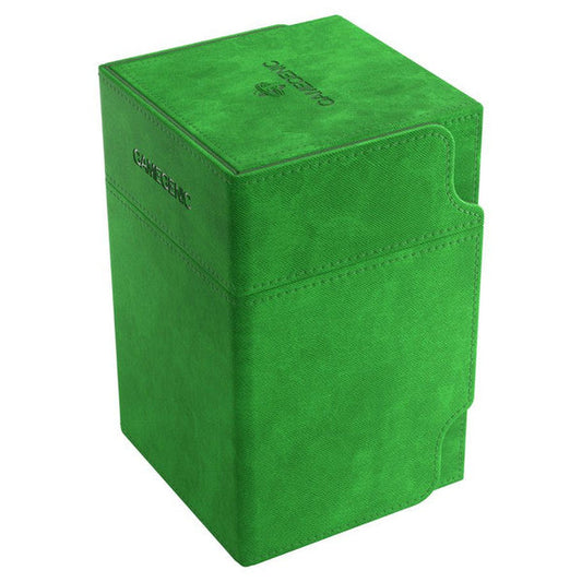 GameGenic Watchtower 100+ XL CONVERTIBLE Green Deck Box Moonveil Games