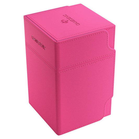 GameGenic Watchtower 100+ XL CONVERTIBLE Pink Deck Box Moonveil Games
