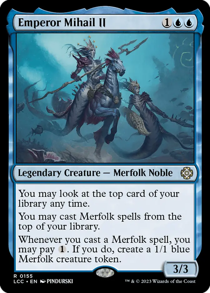 MTG Commander Deck EDH Deck Hakbal of the Surging Soul 100 Magic Cards Custom Deck Merfolk Explore
