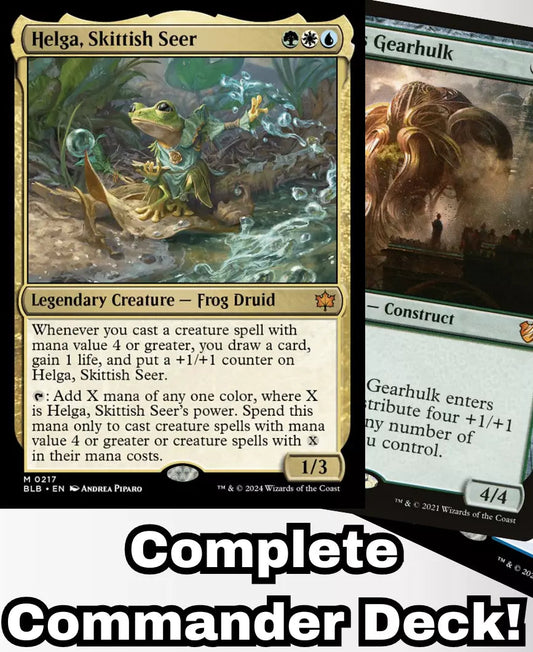 Helga Riddler Mtg Ready to Play Custom Commander Decks! – Page 8 – Moonveil Games