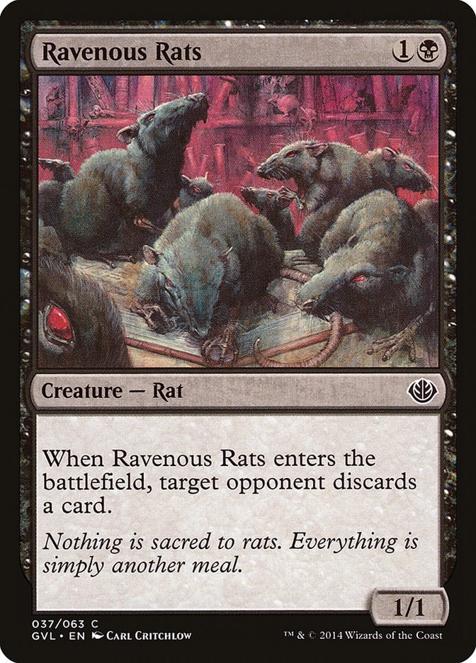 MTG Commander Rat Deck EDH Deck Karumonix, the Rat King 100 Magic Cards Custom Deck Rats Tribal Poison