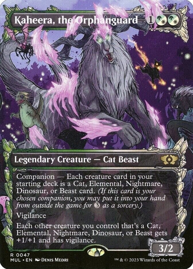 MTG Commander Deck Cats EDH Deck Arahbo, Roar of the World 100 Magic Cards Custom Deck Cat Tribal