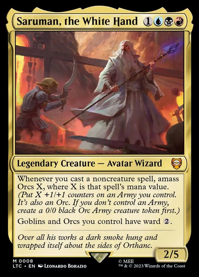MTG Commander Deck EDH Deck Sauron, the Dark Lord 100 Magic Cards Moonveil Games MTG Commander Deck EDH Deck Sauron, the Dark Lord 100 Magic Cards Moonveil Games