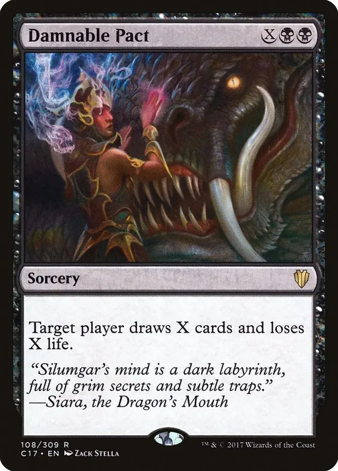 mtg nekusar commander deck MTG Commander Deck EDH Deck Nekusar, The Mindrazer 100 Magic Cards Custom Deck Wheels Forced Draw