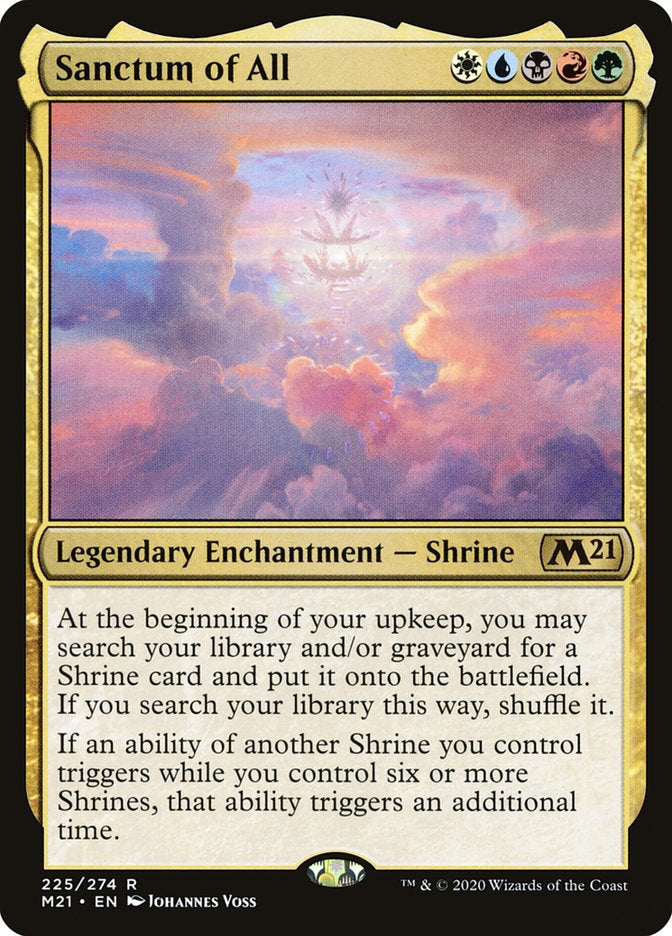 MTG Commander Deck EDH Deck Go-Shintai of Life's Origin 100 Magic Cards Custom Deck Shrines Enchantments 5 Color