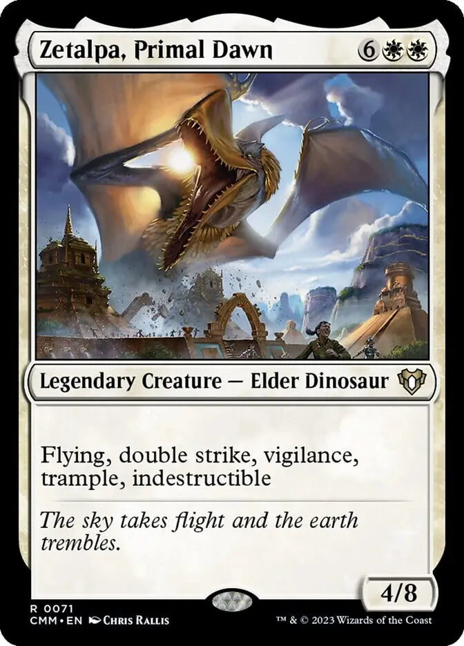 mtg zacama primal calamity commander deck MTG Commander Deck EDH Deck Zacama, Primal Calamity 100 Magic Cards Custom Deck Dinosaurs Dinosaur Deck