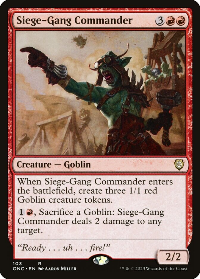 MTG Commander Goblin Deck EDH Deck Krenko, Mob Boss 100 Magic Cards Cu –  Moonveil Games