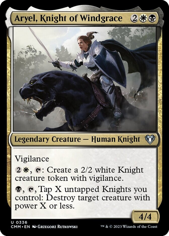 MTG Commander Deck EDH Deck Syr Gwyn, Hero of Ashvale 100 Magic Cards Custom Deck Knights Equipment