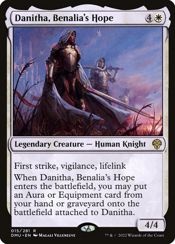 MTG Commander Deck EDH Deck Syr Gwyn, Hero of Ashvale 100 Magic Cards Custom Deck Knights Equipment