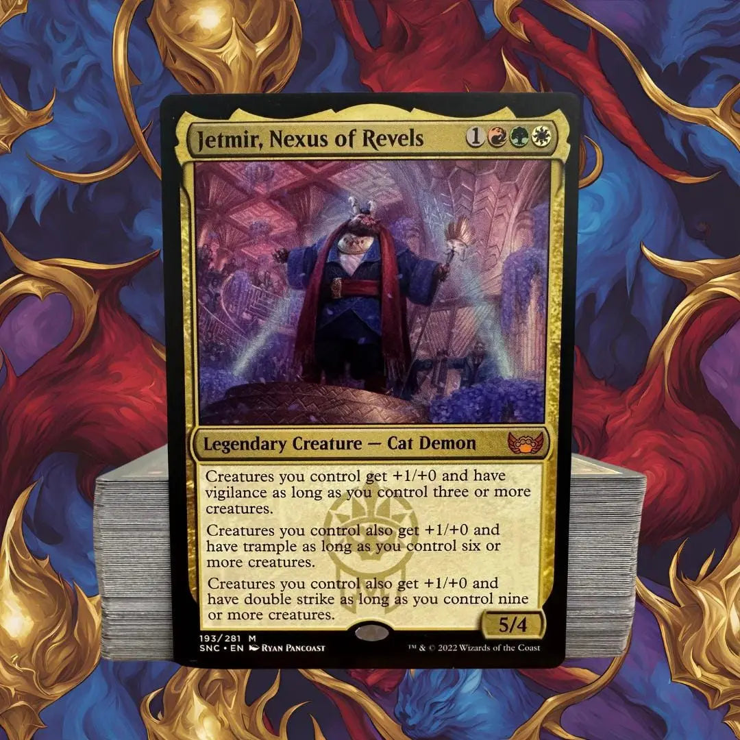 MTG Commander Deck EDH Deck Jetmir, Nexus of Revels 100 Magic Cards Cu ...