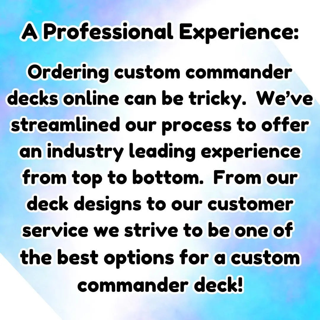 MTG Commander EDH Lightning, Army of One 100 Magic Cards Custom – Moonveil Games