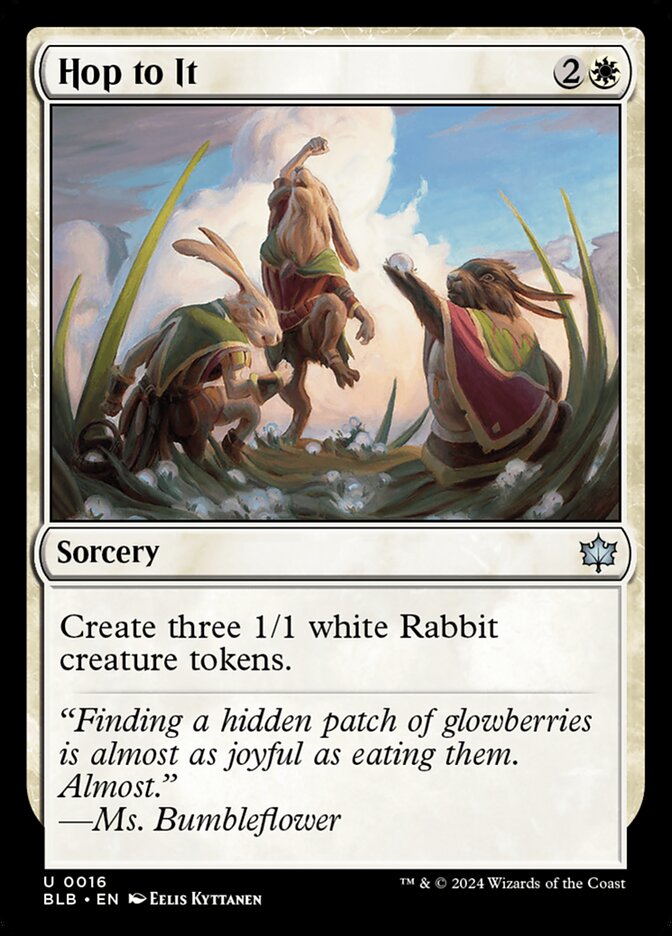 MTG Commander Deck EDH Deck Baylen, the Haymaker 100 Magic Cards Custom Deck Tokens Bloomburrow Rabbit