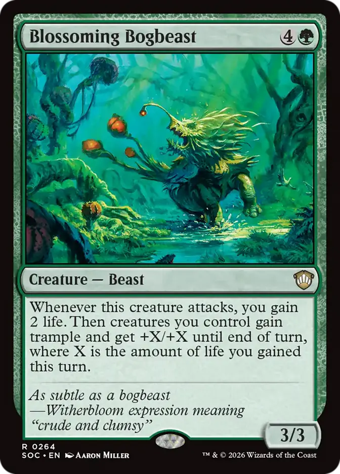 MTG Commander Deck EDH Deck Kwia Vigorbloom 100 Magic Cards Custom Deck Life Gain