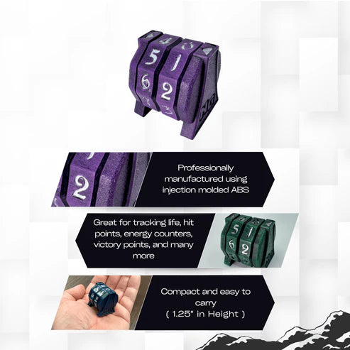 Nerd Gear LifeTrax Counter 0-99 Life Counter