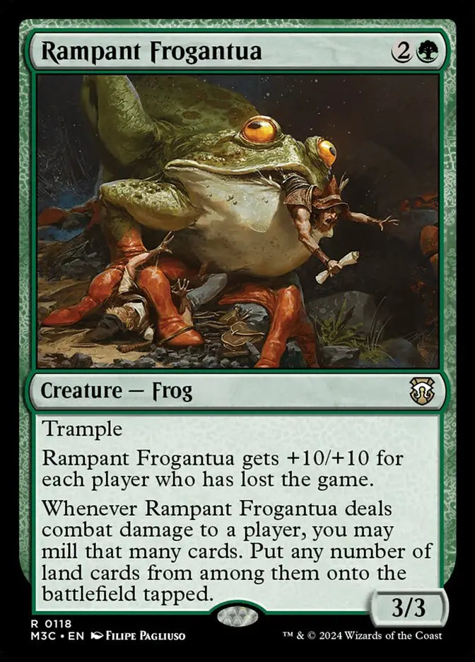 MTG Commander Deck EDH Deck Grolnok, the Omnivore 100 Magic Cards Custom Deck Frogs Self Mill Simic Frog Deck