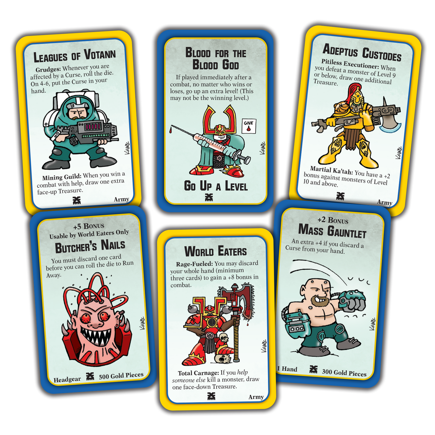 Steve Jackson Games Munchkin: Warhammer 40K - Grudges and Gore