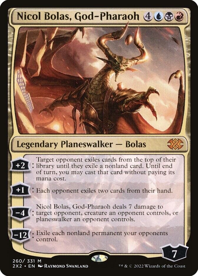 MTG Commander Deck EDH Deck Nicol Bolas, the Ravager 100 Magic Cards Custom Deck Nicol Bolas Themed Villain Deck Grixis