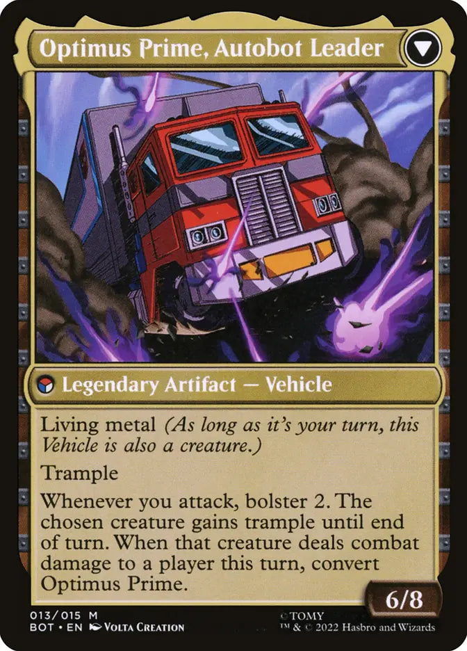 MTG Commander Deck EDH Deck Optimus Prime, Hero 100 Magic Cards Custom Deck Transformers