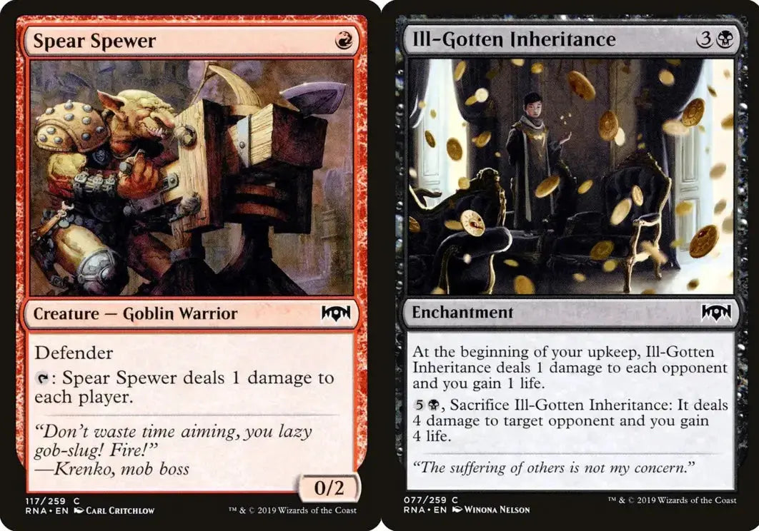 Mtg Rakdos Riot Rakdos, Lord of Riots Commander Deck MTG Custom Deck Magic the ...