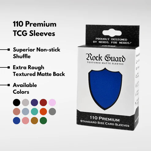 Nerd Gear Rock Guard Premium MTG Sleeves - 110 Pack