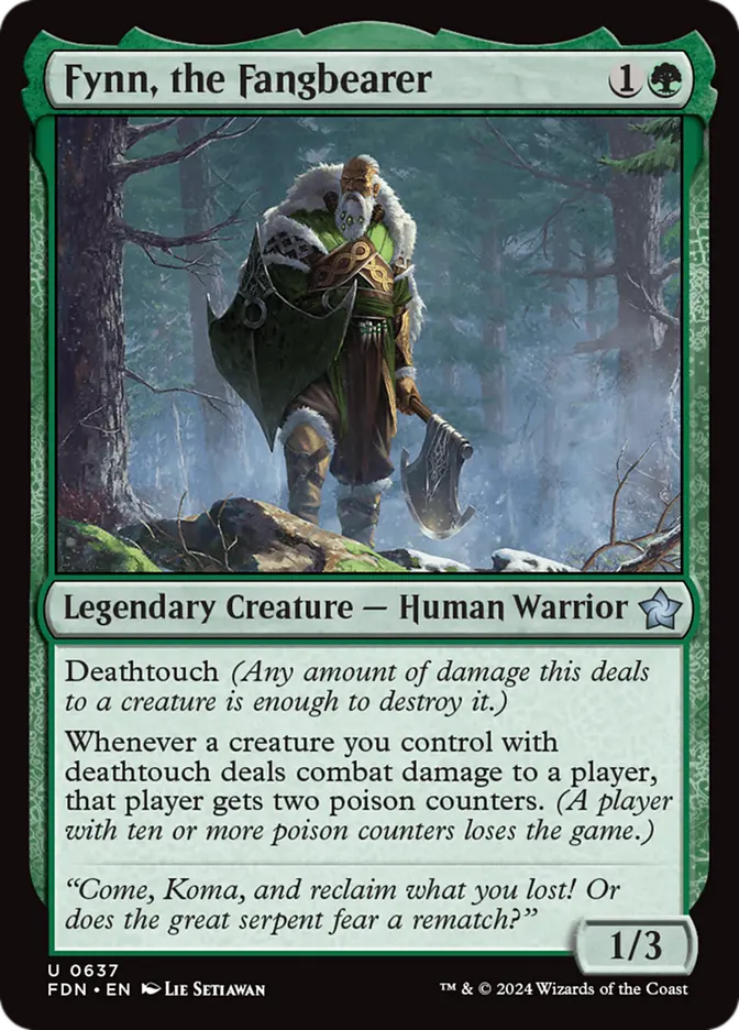 MTG Commander EDH Deck The Serpent Society 100 Cards Custom Deck Deathtouch Infect Poison