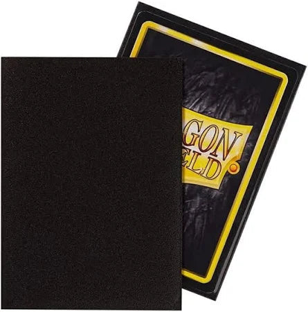 Dragon Shield: Outer Sleeves: Matte: Black Moonveil Games