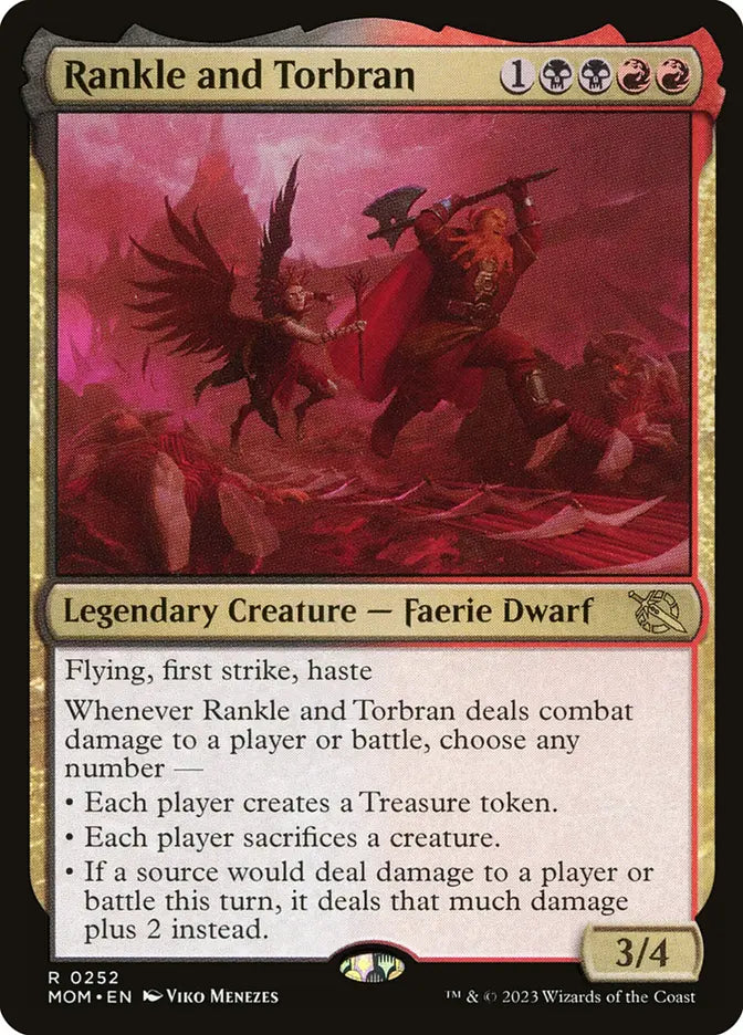 MTG Commander Deck EDH Deck Smaug, Wicked Worm 100 Magic Cards Custom Deck Rakdos Treasures