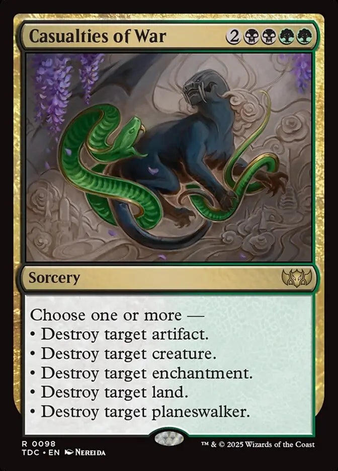 MTG Commander Deck EDH Deck Thalia and The Gitrog Monster 100 Magic Cards Custom Deck Lands Landfall Abzan Sacrifice Moonveil Games