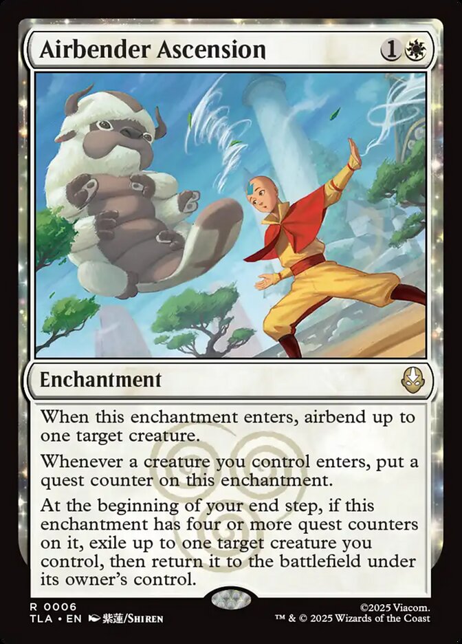 MTG Commander Deck EDH Deck Avatar Aang 100 Magic Cards Custom Deck Avatar: The Last Airbender