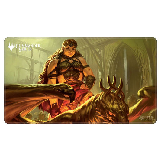 Ultra Pro Commander Series #1: Mono Magda, Brazen Outlaw Stitched Playmat for Magic: The Gathering