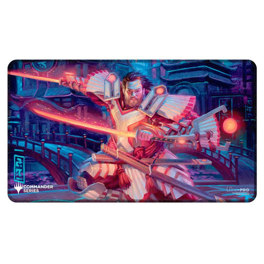 Ultra Pro Commander Series #5 - Three Color Wedge - Isshin Stitched Playmat for Magic: The Gathering