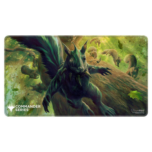 Ultra Pro Commander Series #6 Chatterfang, Squirrel General Stitched Playmat for Magic: The Gathering